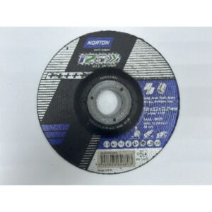 NORTON 123 (ALL IN ONE) CUT-GRIND DISC - SS - 125 x 2.2 x 22.23 MM