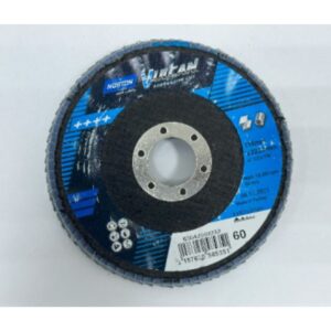 NORTON VULCAN FLAP DISC - INOX - 115 x 22.23 MM - GRIT 60 - ZIRCONIUM